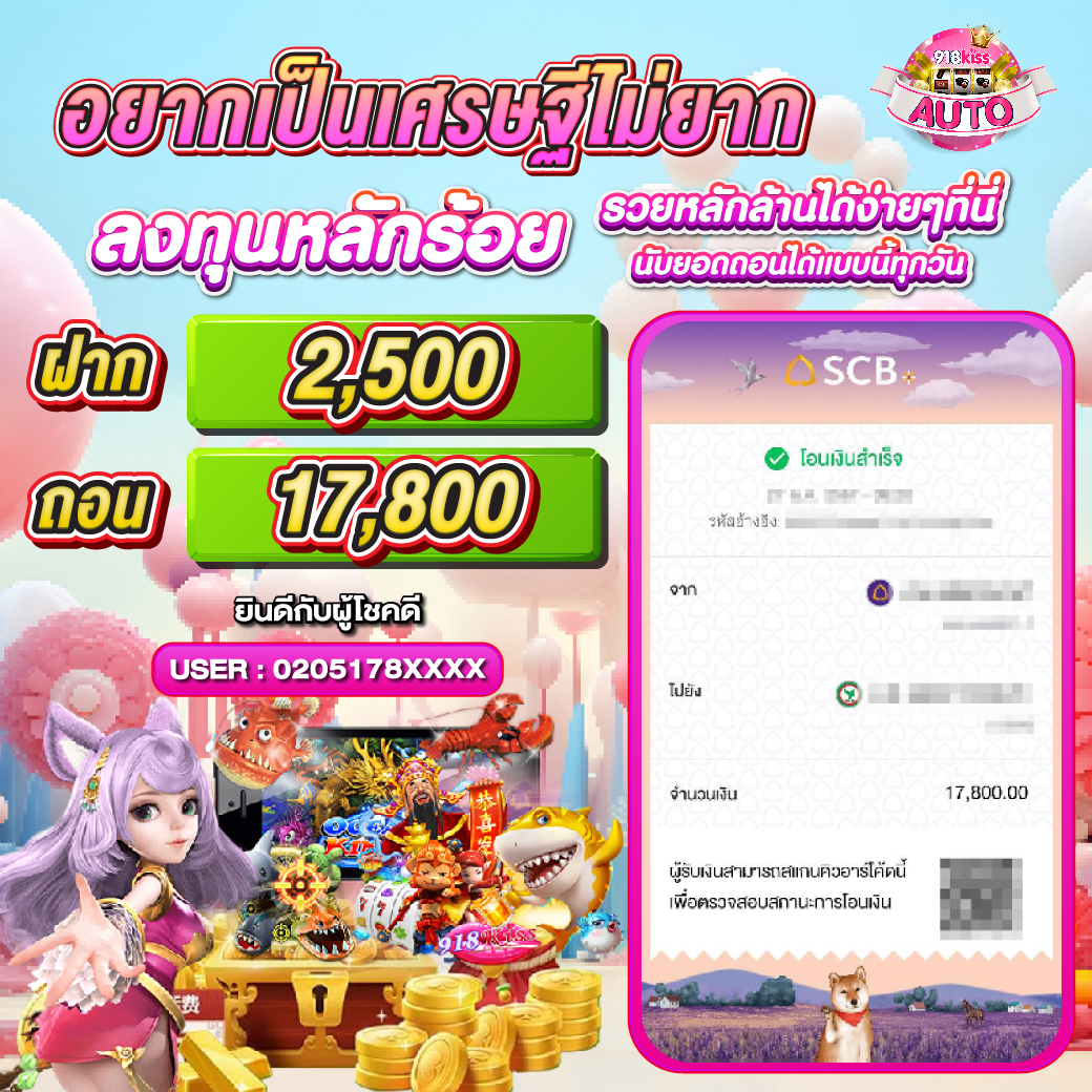 รับเครดิตฟรี 50 ไม่มีฝาก ถอนง่าย ได้เงินจริง 300 ทันที