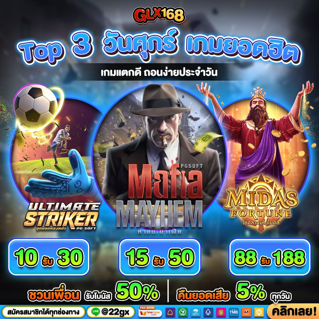 เกมออนไลน์ได้เงินจริง รับเงินง่ายครบทุกเกมดังในไทย